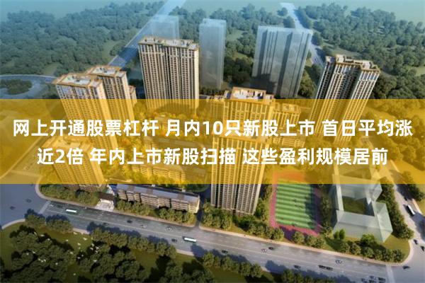 网上开通股票杠杆 月内10只新股上市 首日平均涨近2倍 年内上市新股扫描 这些盈利规模居前